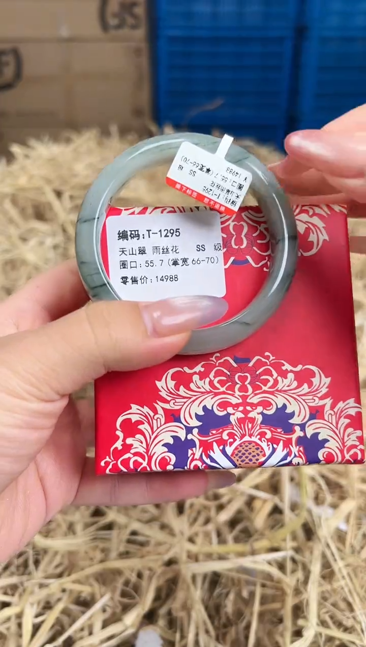 未镶嵌手镯石英质玉T-1295