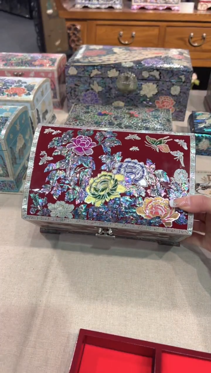 【闪购商品】按扣满贝底·弘贝雅螺钿漆器文化馆