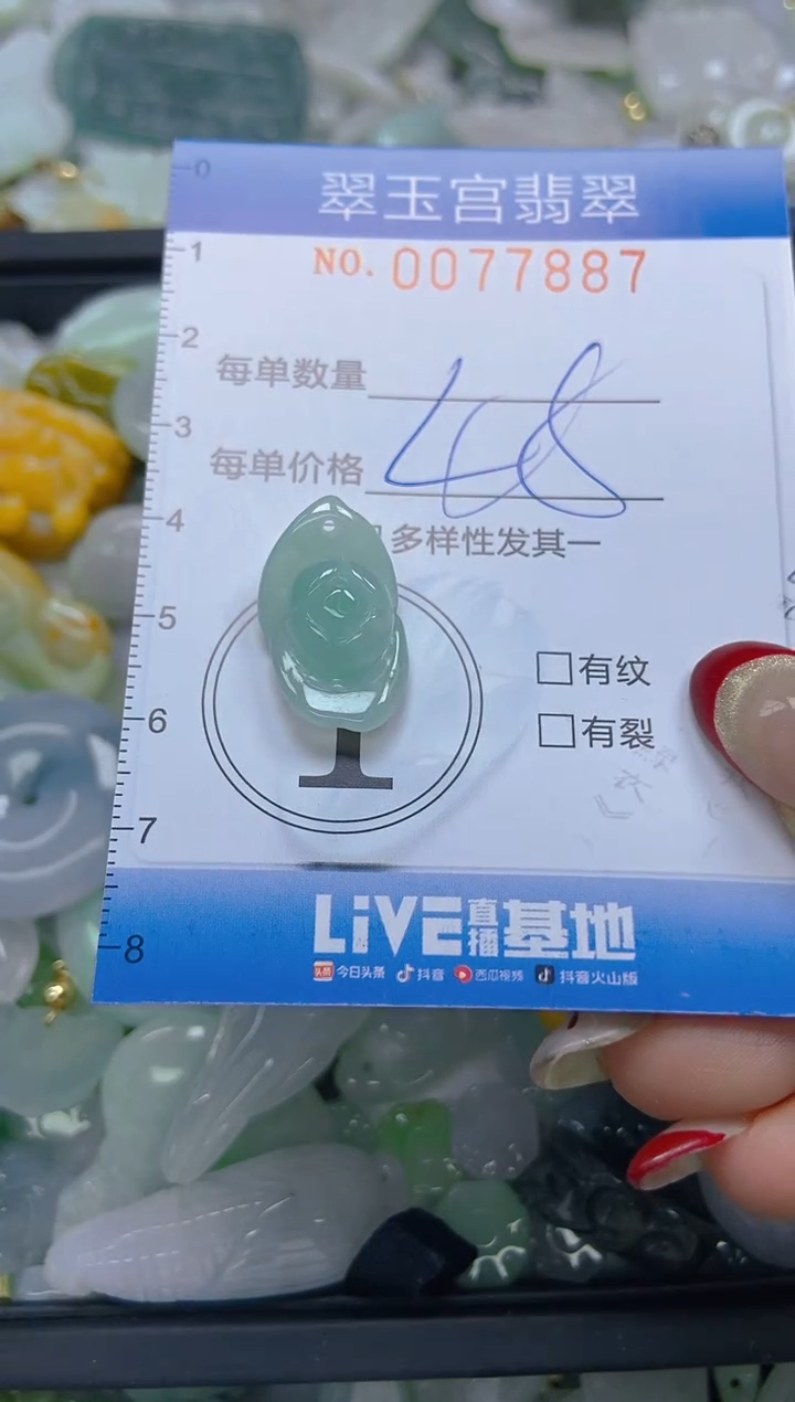 【闪购商品】翡翠颈饰未镶嵌闪购0077887