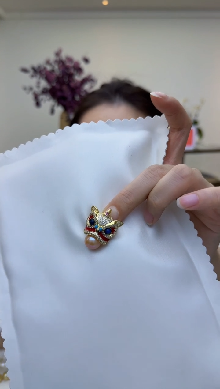 【闪购商品】淡水珍珠胸饰未镶嵌天然淡水珍珠 胸针