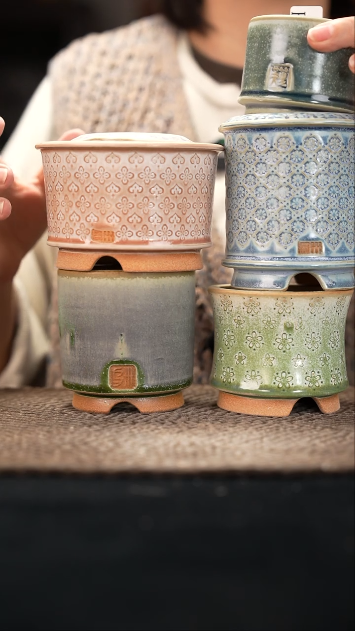 口径花盆-12-9-405一组6个默认有瑕