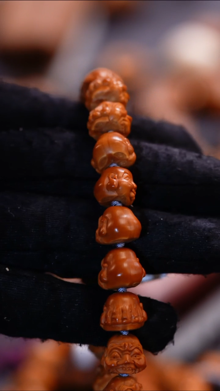 橄榄核吊坠苏工橄榄核