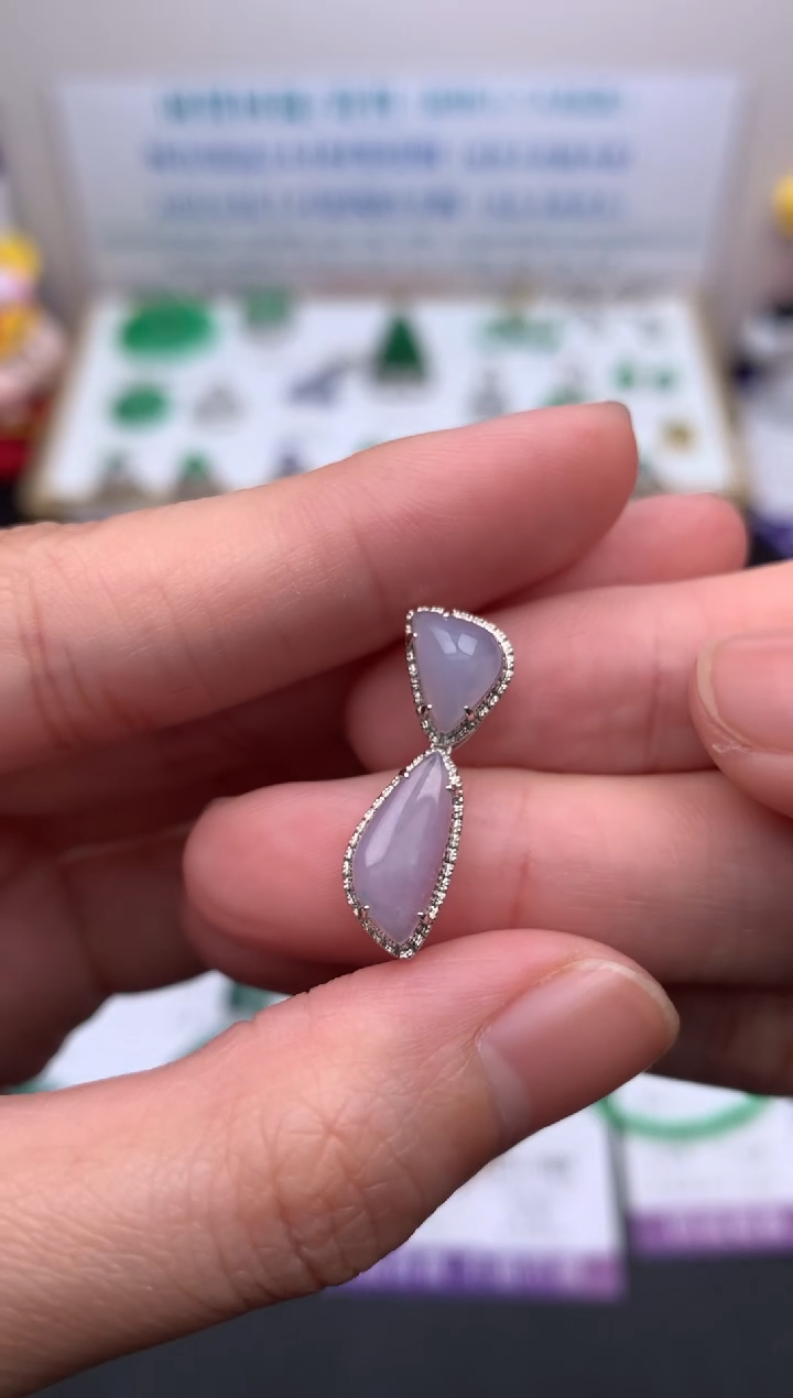 【闪购商品】定制翡翠18K金镶嵌模式推广期24小时鉴赏期