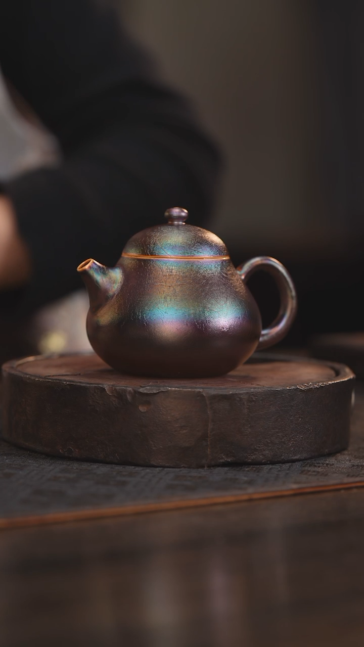 【闪购商品】杯134柴房陶瓷丨窑宝小梨壶