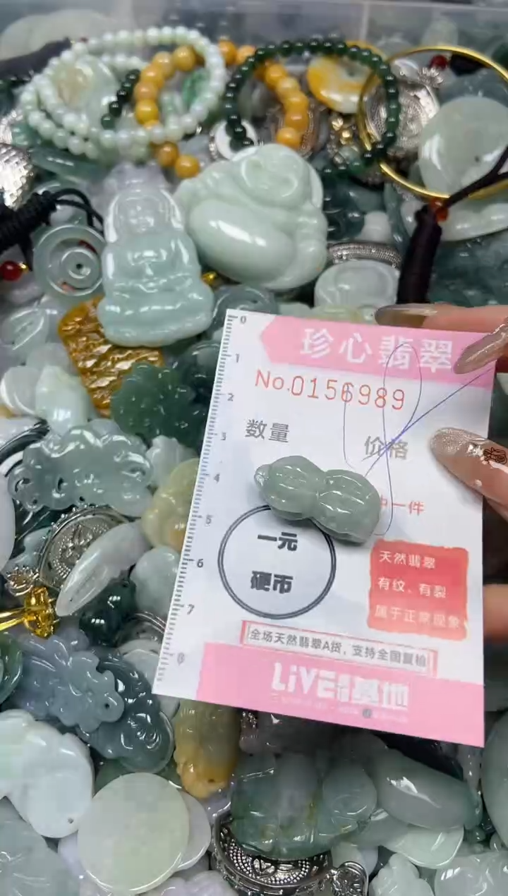 【闪购商品】翡翠颈饰未镶嵌闪购0156989