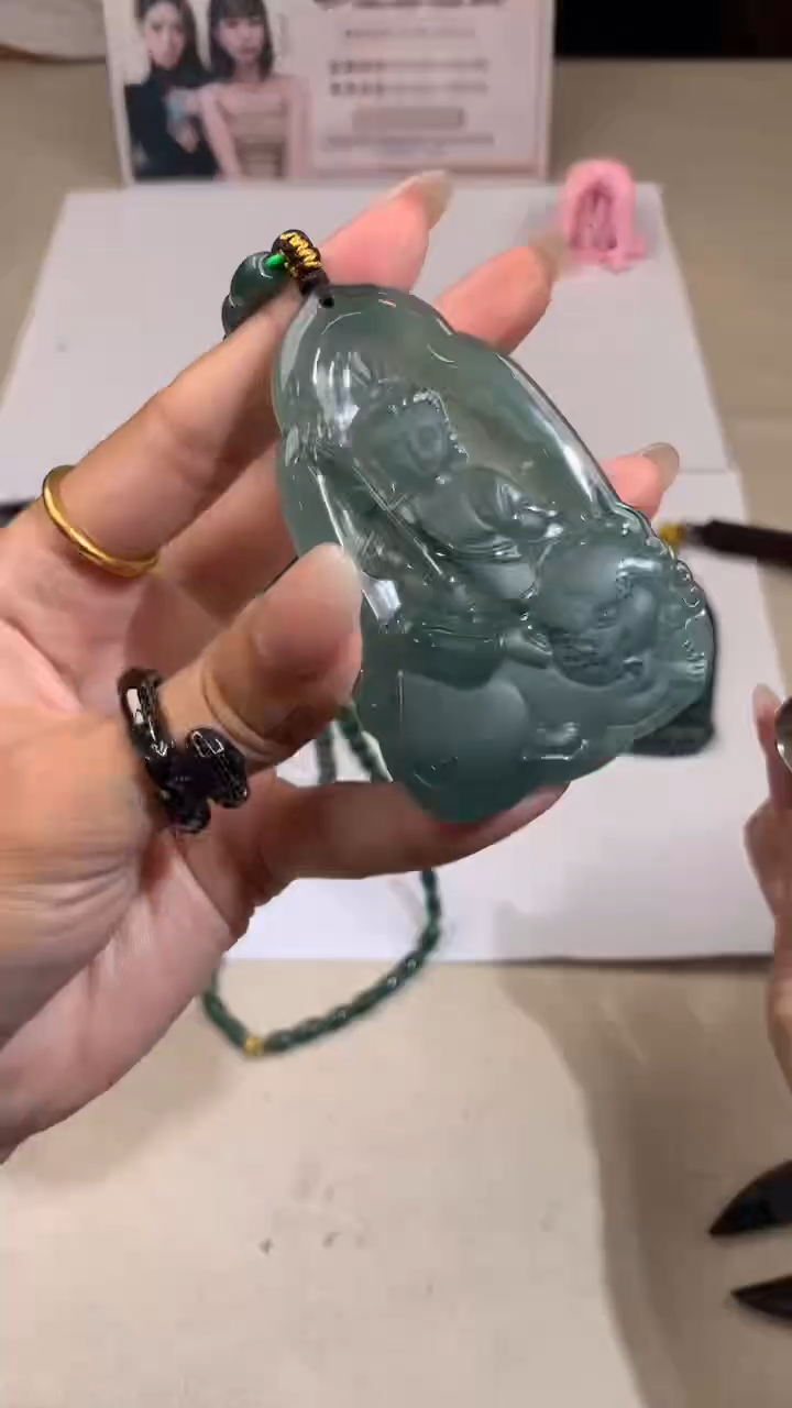 【闪购商品】定制翡翠未镶嵌不退不换CMH1件-A