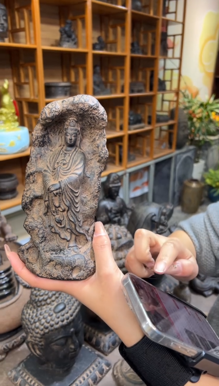 陶土【火山泥】普慈观音