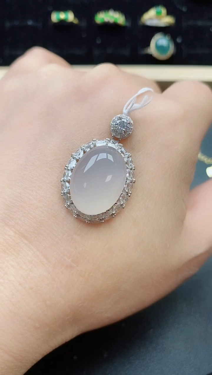 【闪购商品】玛瑙/玉髓银S925镶嵌吊坠(不含链)321321