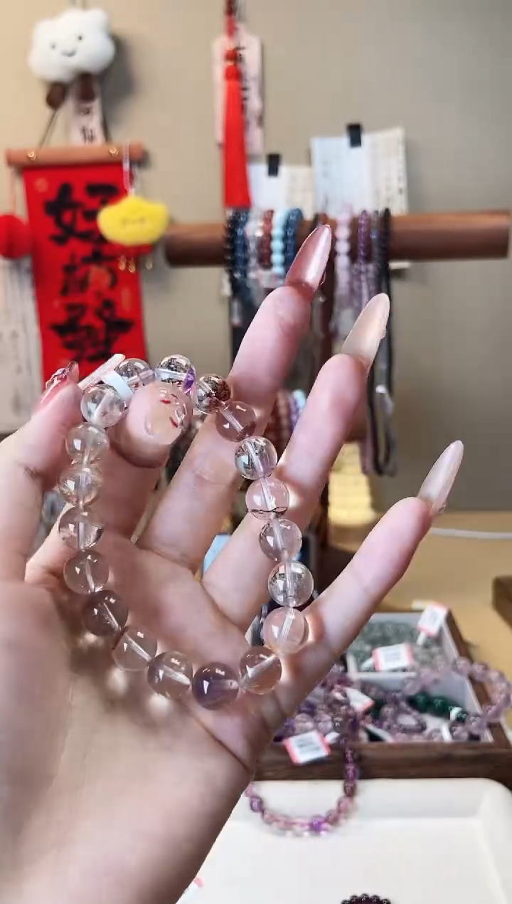 【闪购商品】水晶手链未镶嵌10.5m极光23