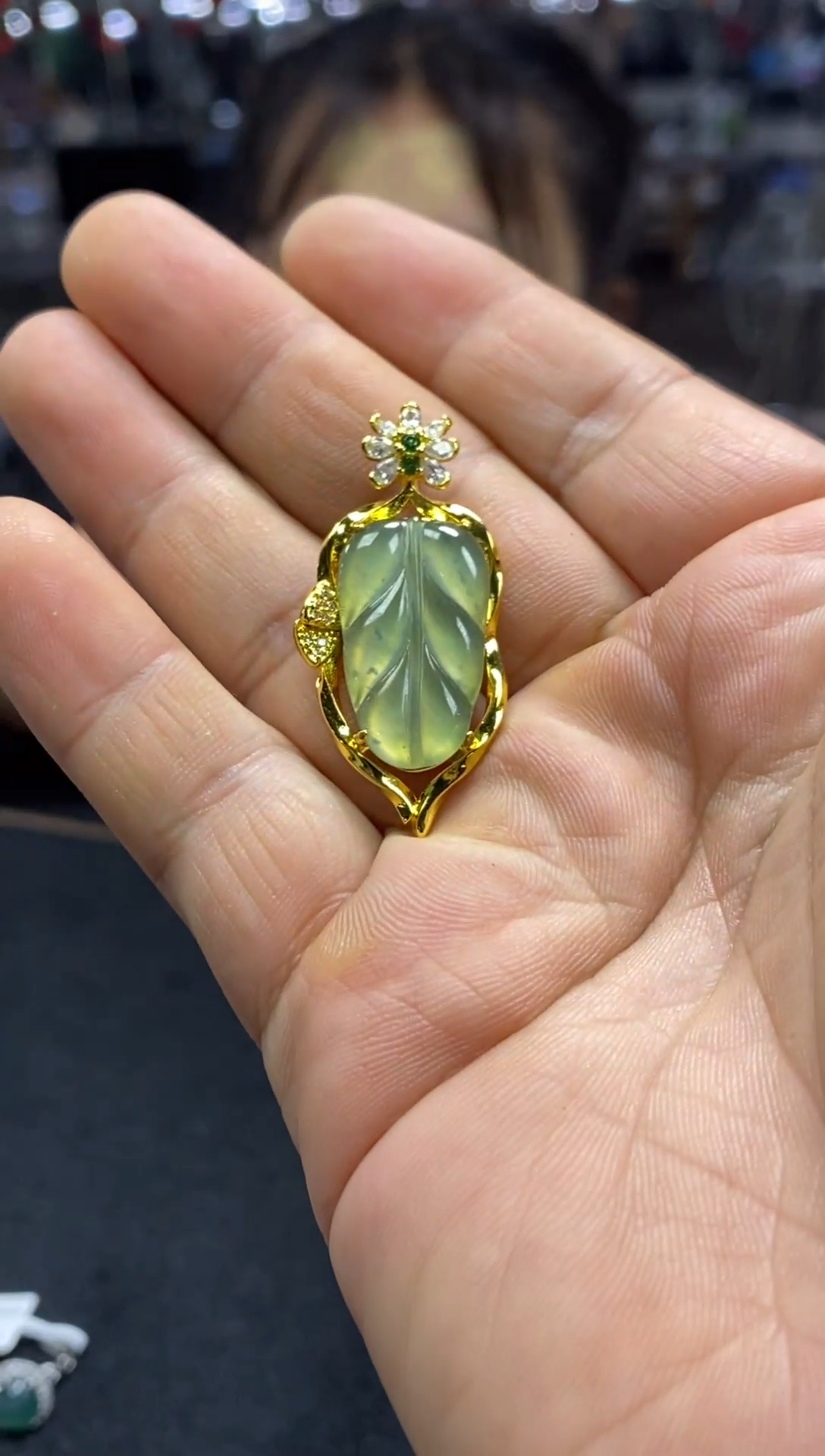 【闪购商品】翡翠颈饰未镶嵌天然翡翠A货16