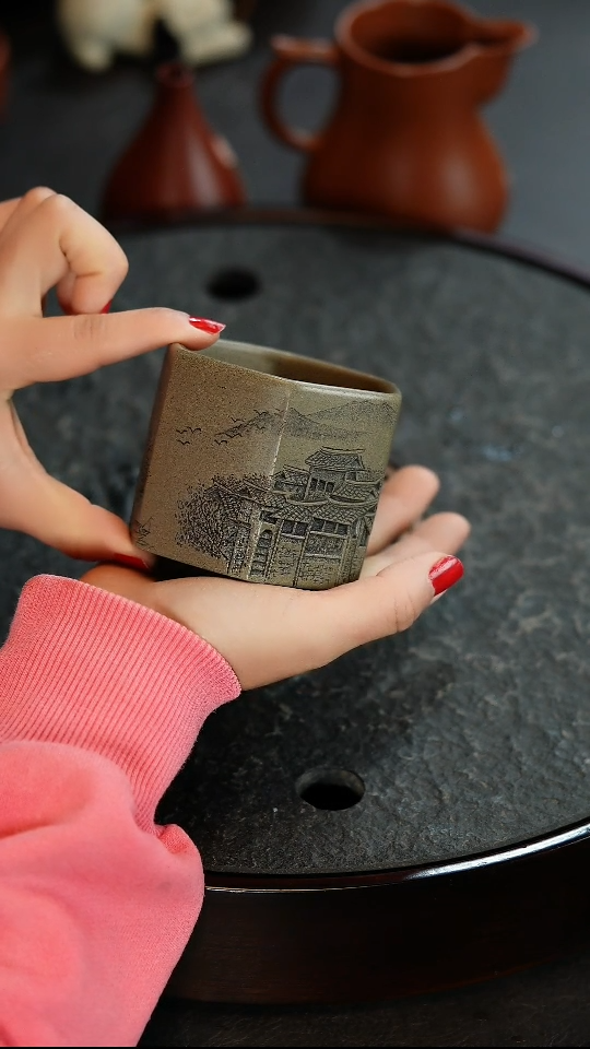 【闪购商品】紫砂茶杯宜兴紫砂主人杯