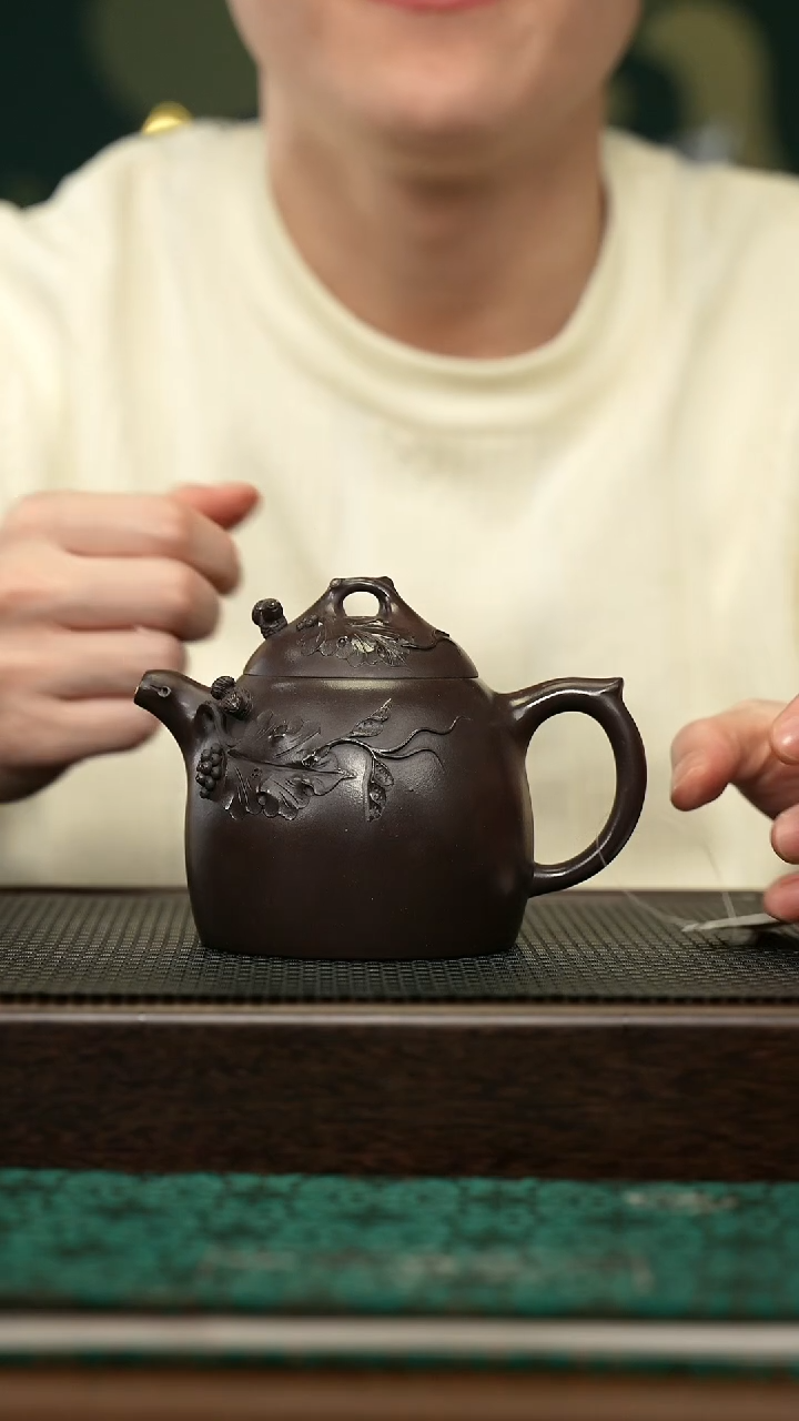 【闪购商品】紫砂茶壶宜兴原矿 手工 紫砂壶容量320CC