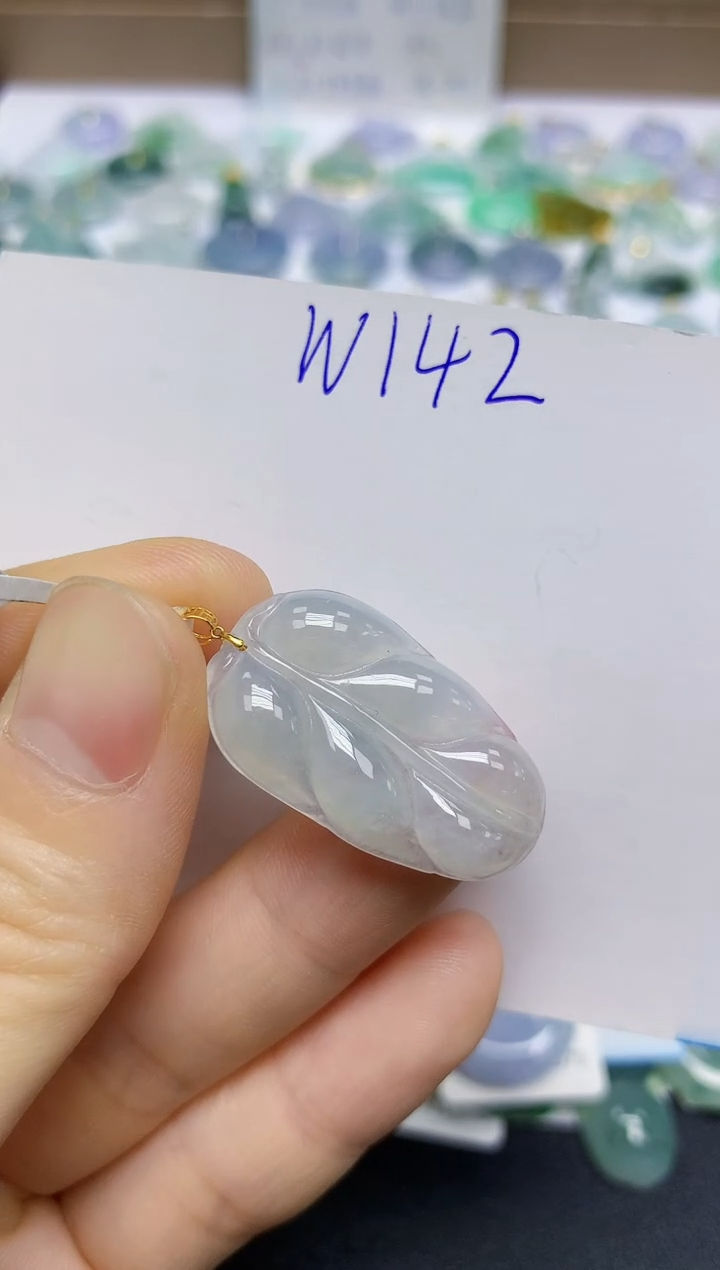 颈饰未镶嵌翡翠天然缅甸翡翠A货翡翠百元以上9元证书费自理