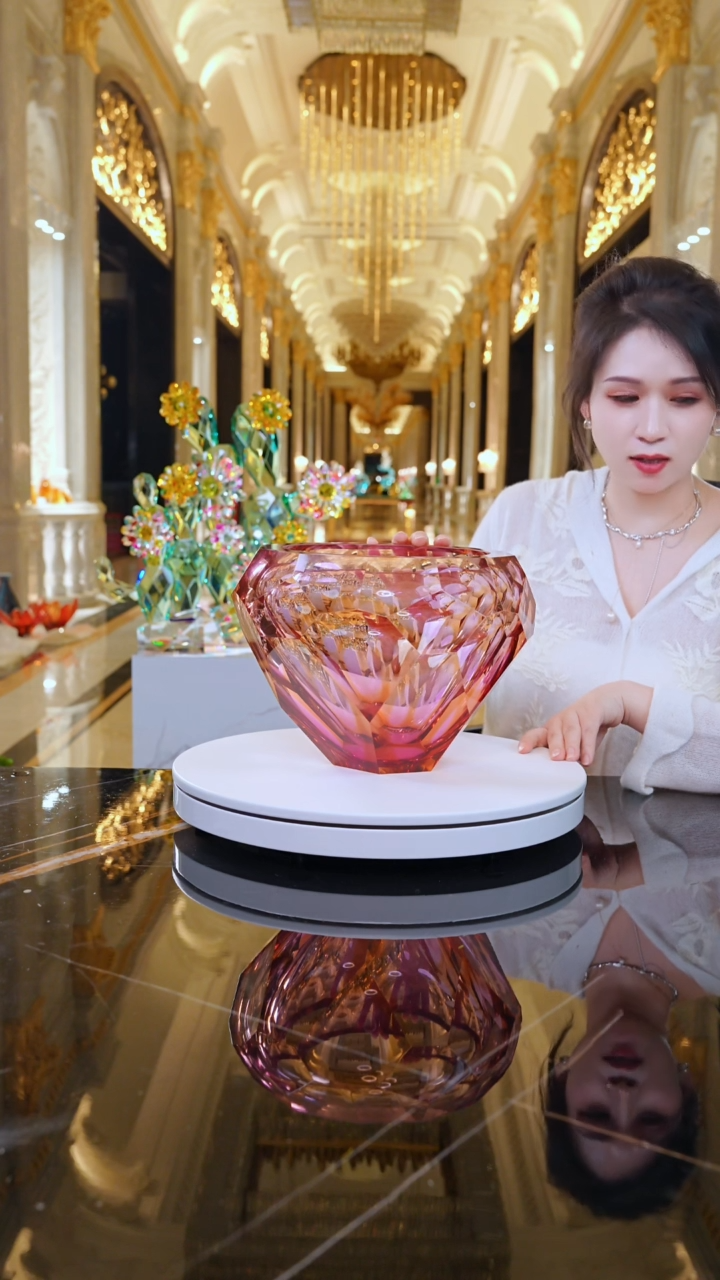 琉璃YB00017琉璃艺术果碗