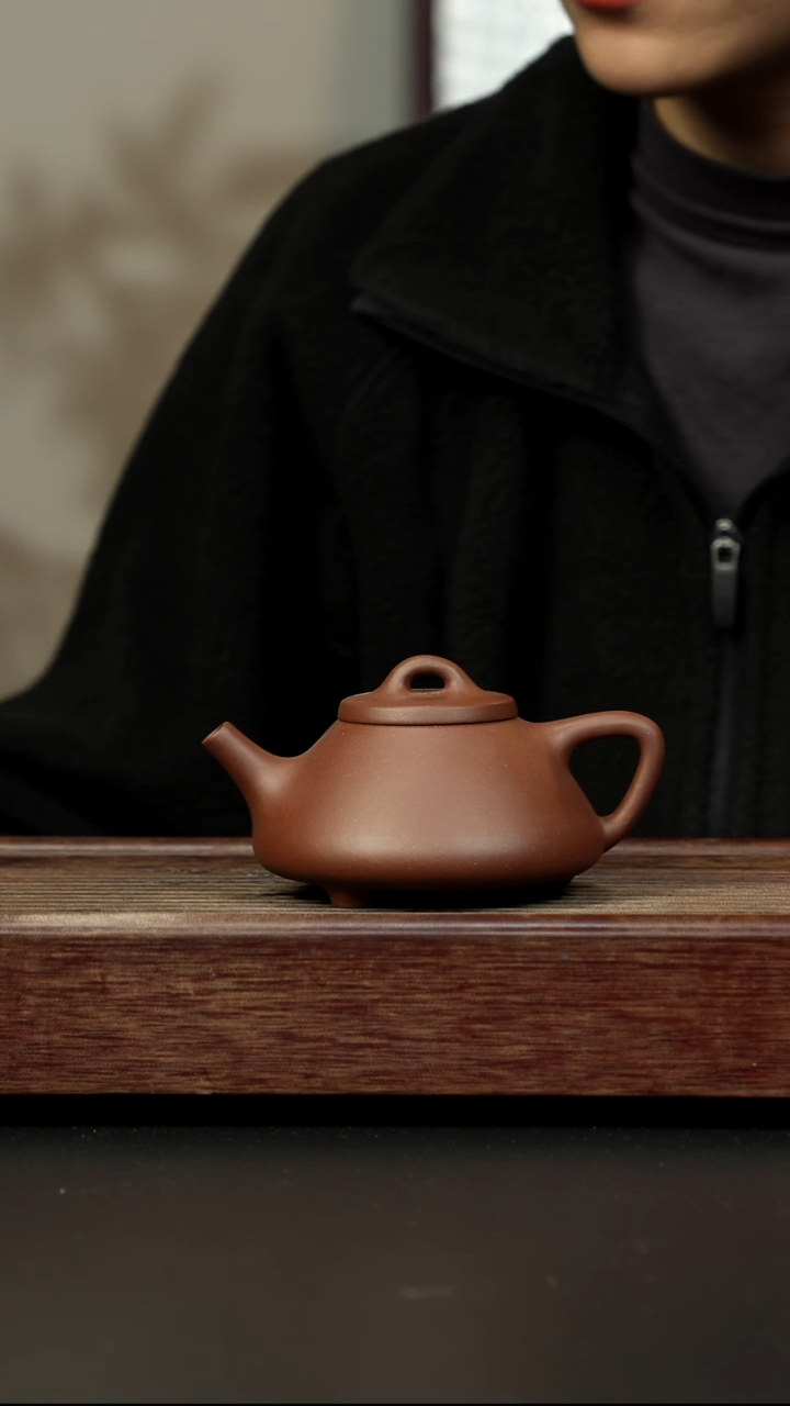 紫砂茶壶底槽清 子冶石瓢