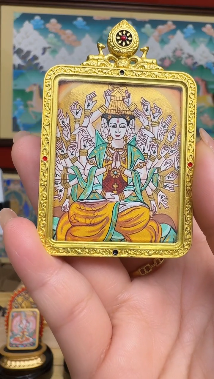 吊坠-热工纯手绘