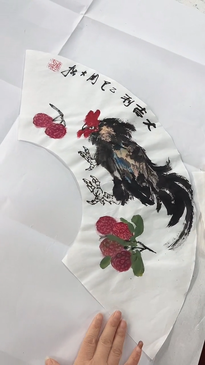 国画直播福利/国画/花鸟