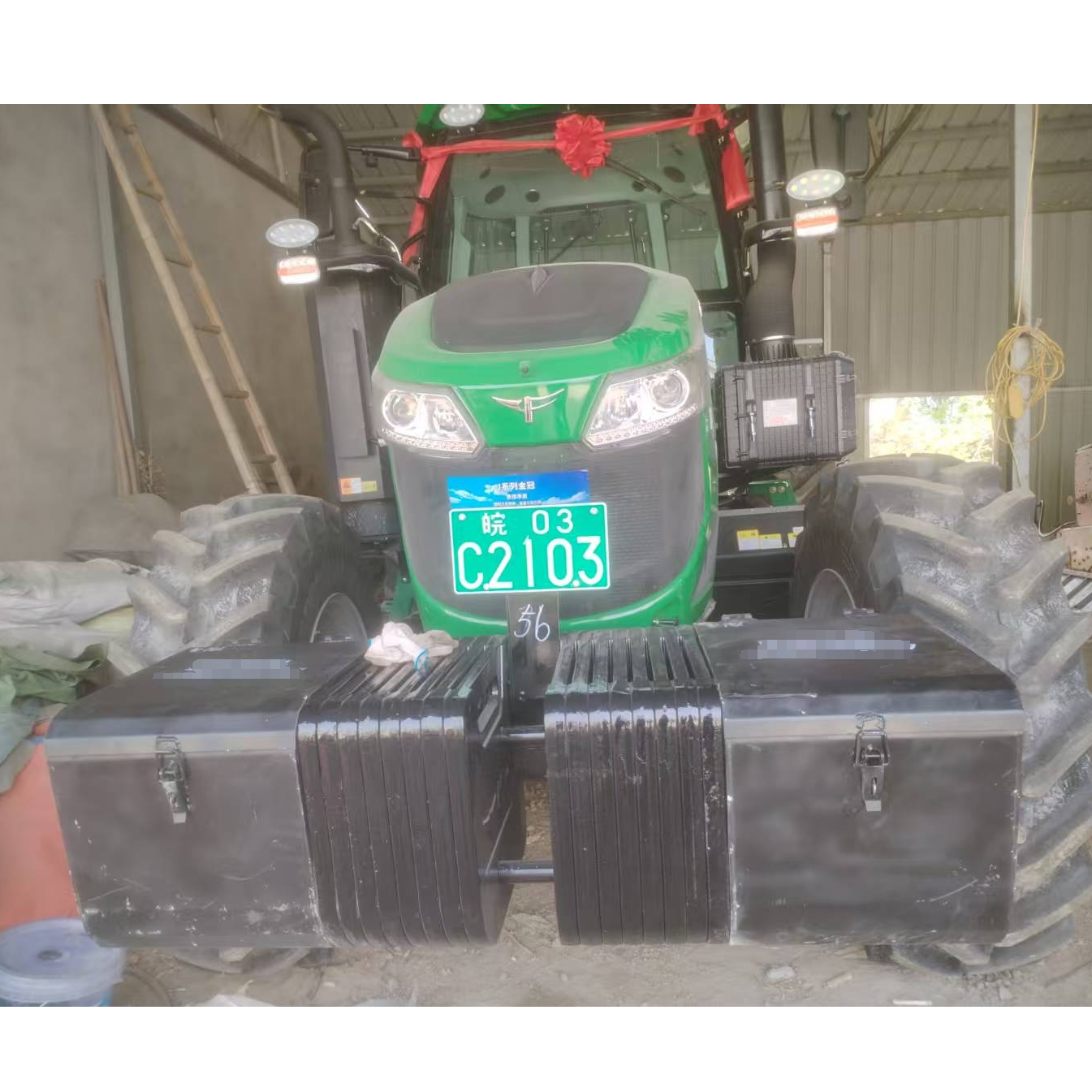 常发系列拖拉机前配重工具箱