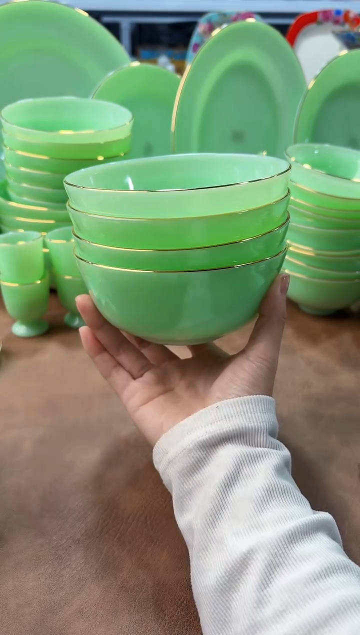 玉瓷  5.5英寸饭碗4个景德镇陶瓷