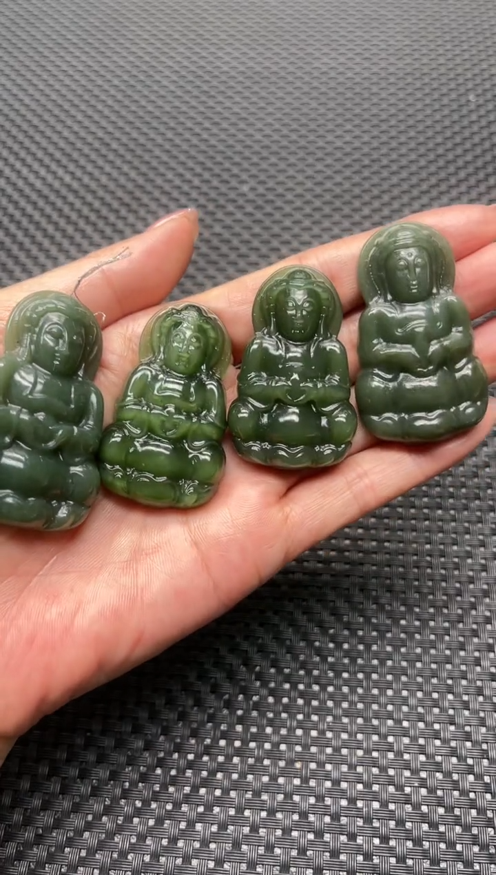 【闪购商品】和田玉挂件未镶嵌多样性发1件