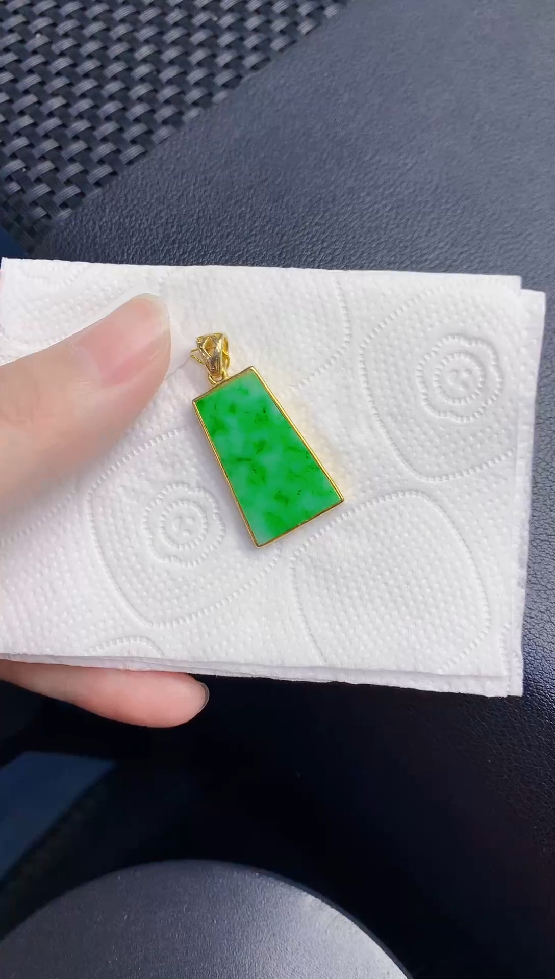 颈饰未镶嵌翡翠天然翡翠缅甸A货