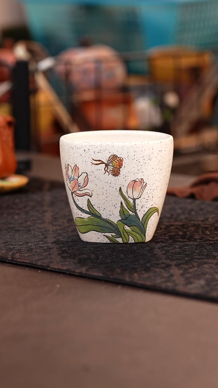 茶杯紫砂原矿泥料白段泥