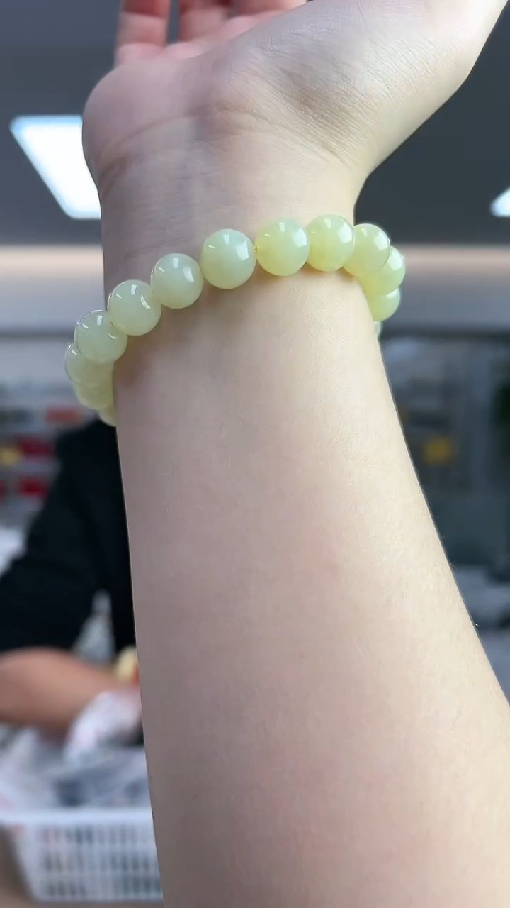 【闪购商品】和田玉（黄玉）10m未镶嵌手串