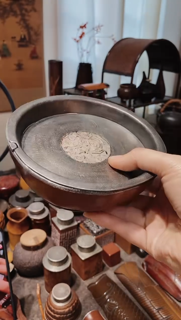 泉*社老葫芦包锡精品壶承