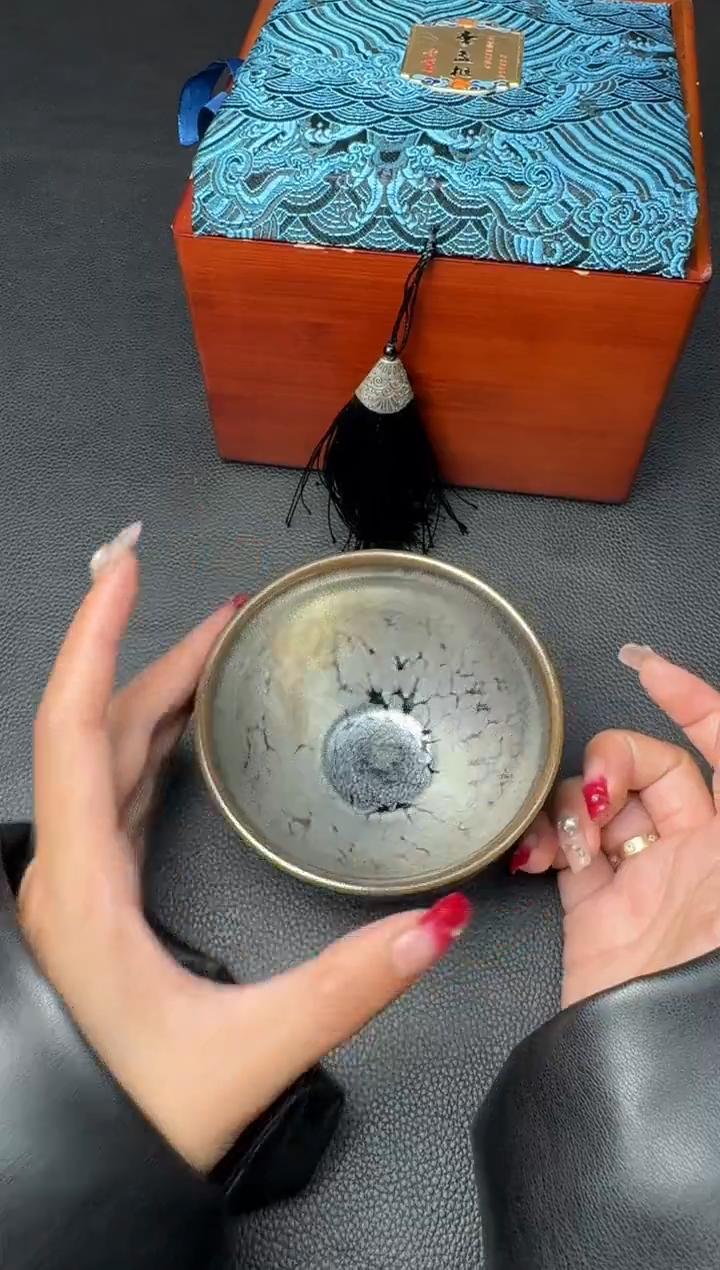 【闪购商品】茶盏李学有牡丹盏100