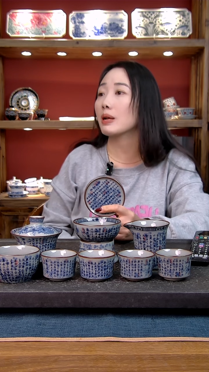 简装家用款9件套 老陶泥开片纹陶瓷茶具