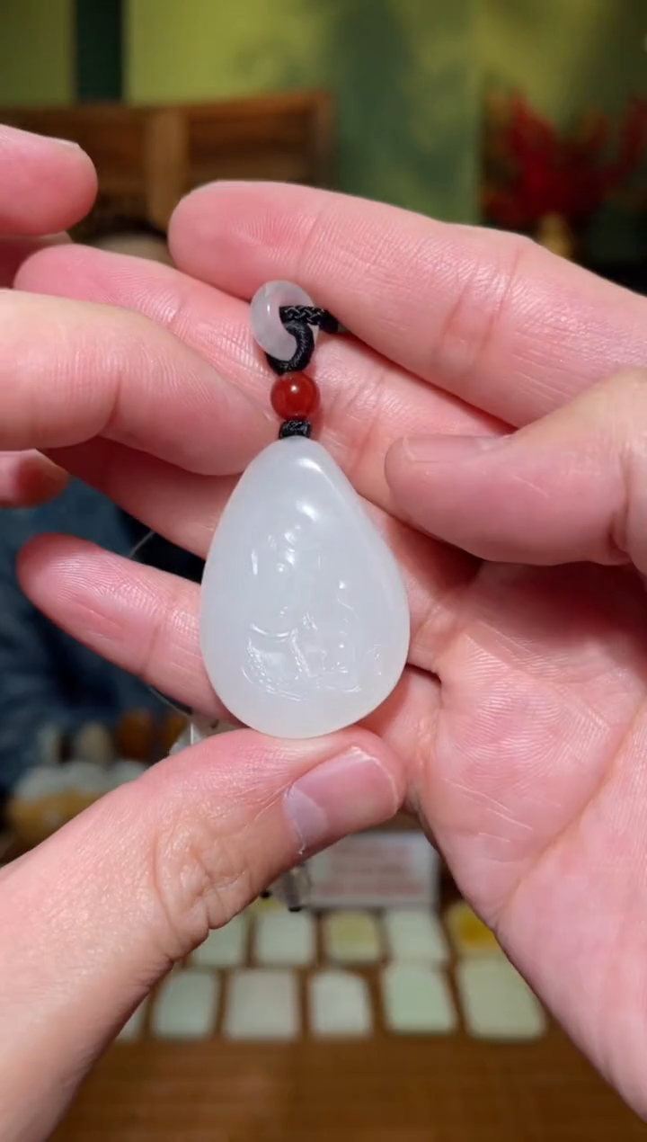 【闪购商品】和田玉吊坠(不含链)未镶嵌观音