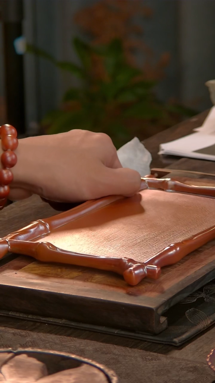 【闪购商品】杯100柴房陶瓷 竹节茶盘