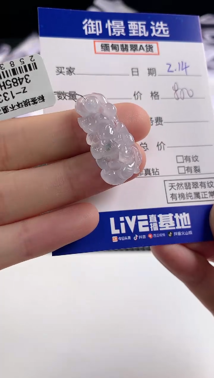 【闪购商品】翡翠颈饰未镶嵌63