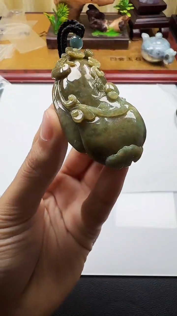 吊坠(不含链)未镶嵌翡翠1