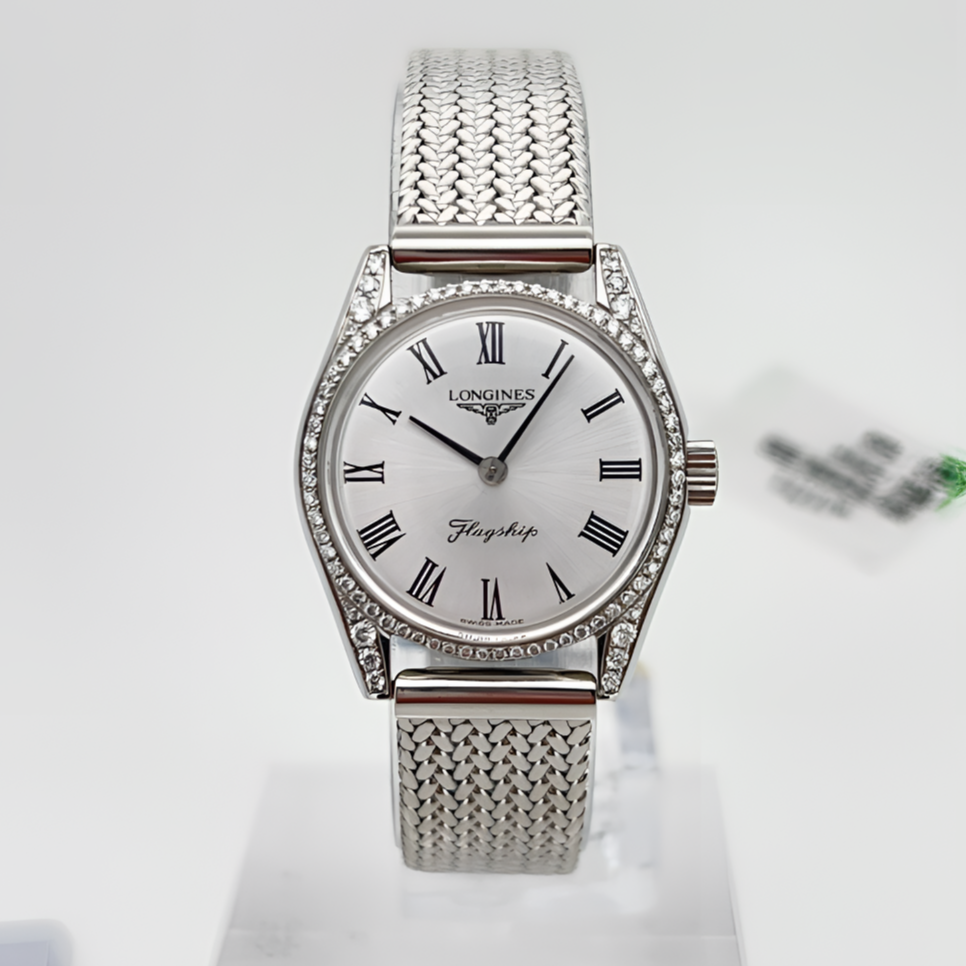 95新 Longines/浪琴 手动机械后钻23mm/公价32999/w11711