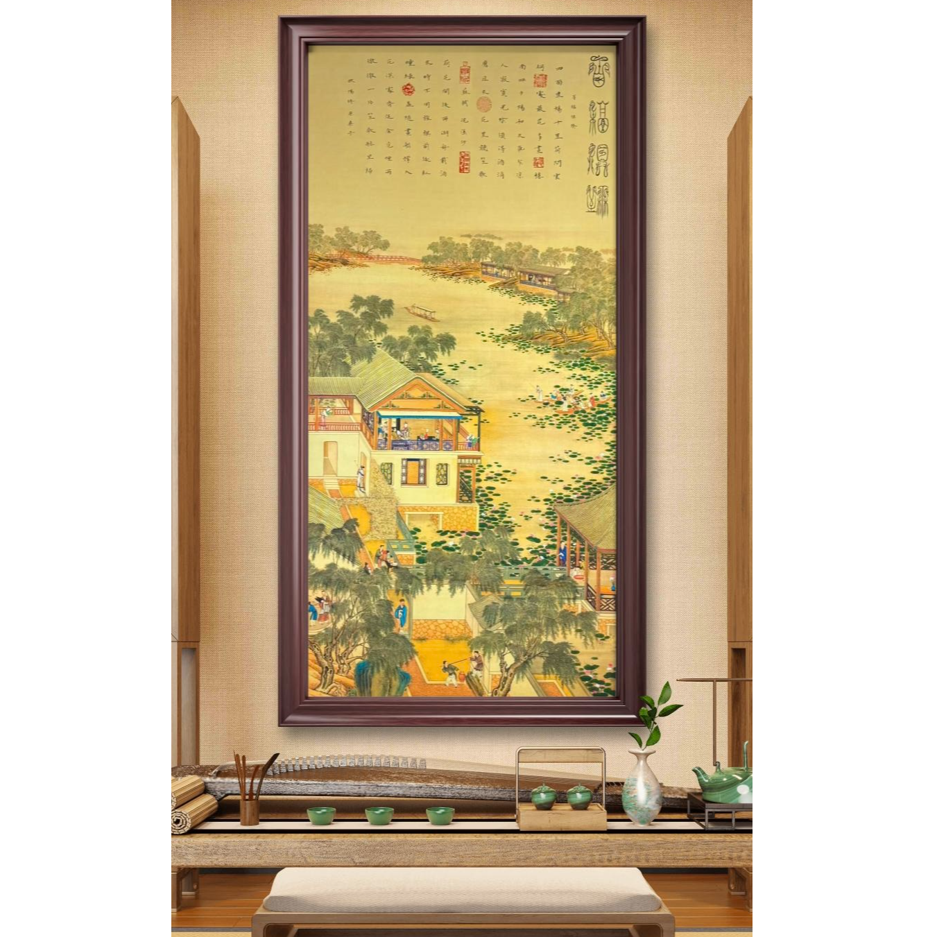 黄逸宾教授作品《百福俱臻》