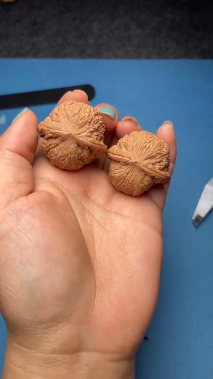 文玩核桃把件w110绣球37尺