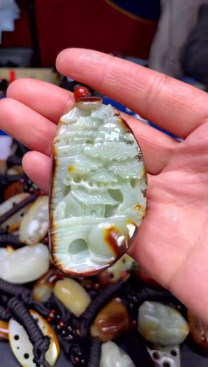 【闪购商品】和田玉颈饰未镶嵌123