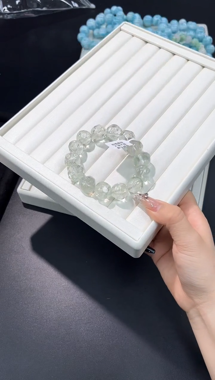 水晶手串未镶嵌53t多样性发其一【1条】默认微瑕