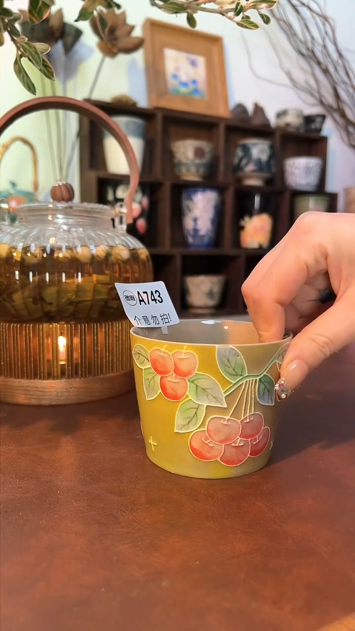 【闪购商品】微瑕景德镇手工手绘743