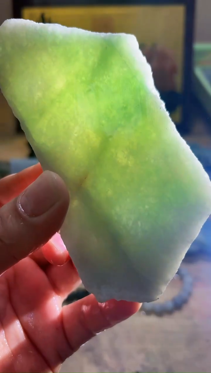 未镶嵌挂件翡翠A货常星6601