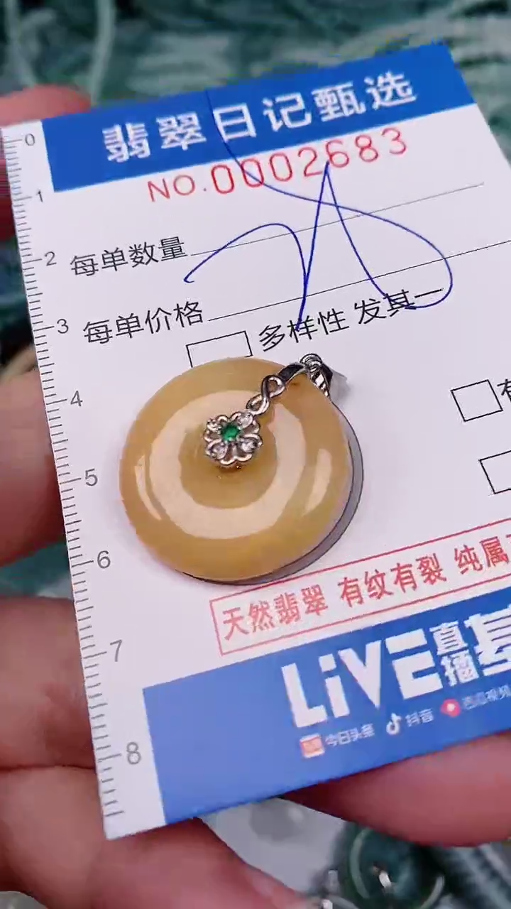 【闪购商品】翡翠颈饰未镶嵌00002683