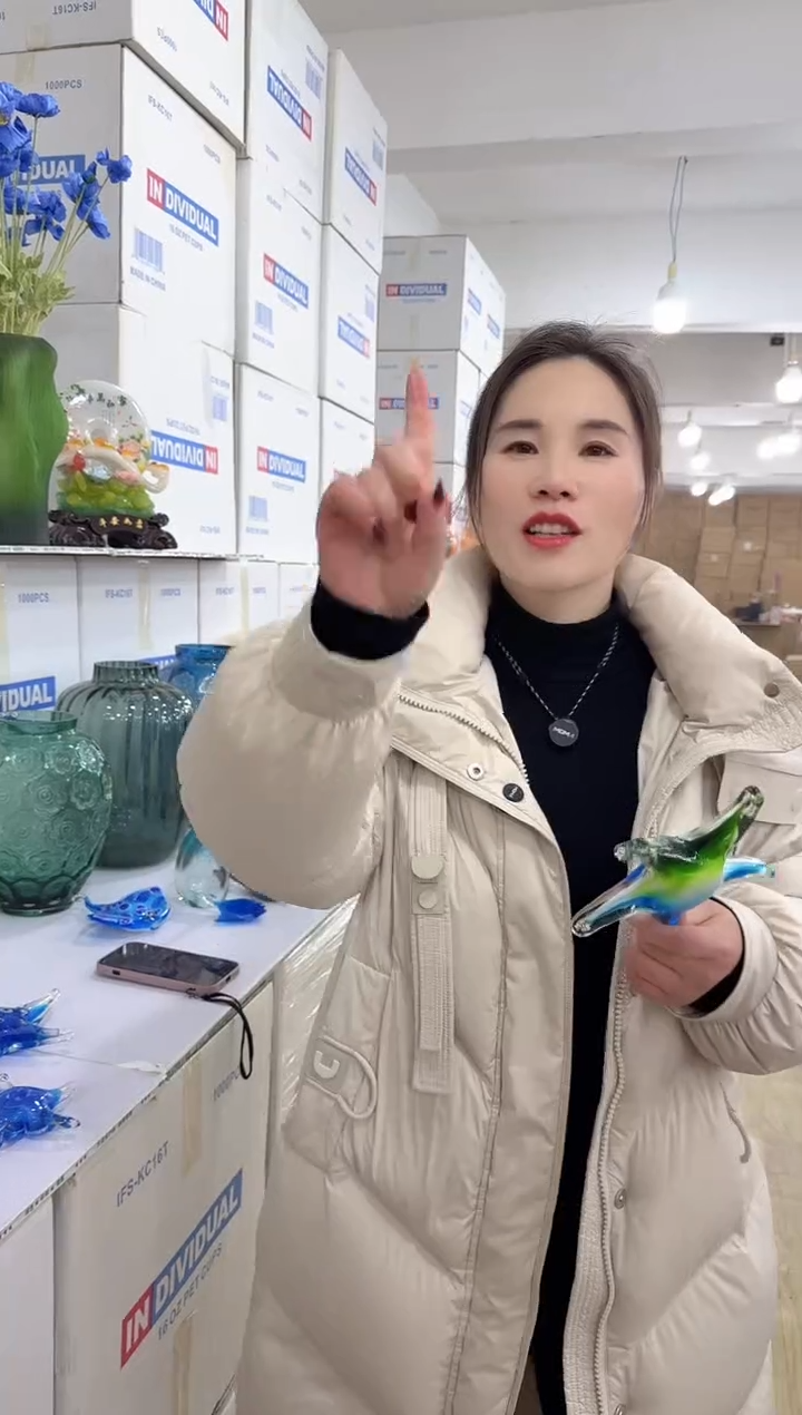 【闪购商品】无铅玻璃美全花器-t-早9 随机发