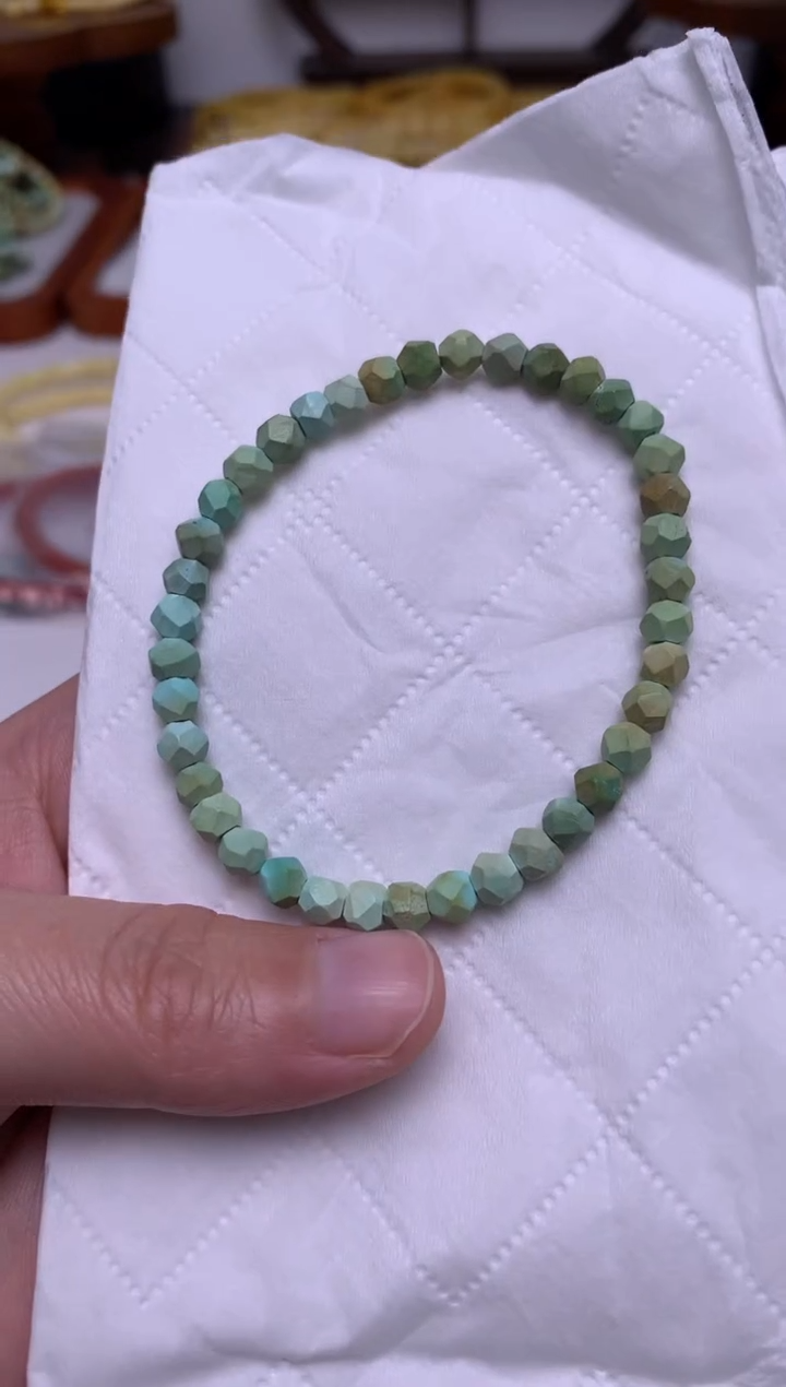 未镶嵌绿松石手链闪购1