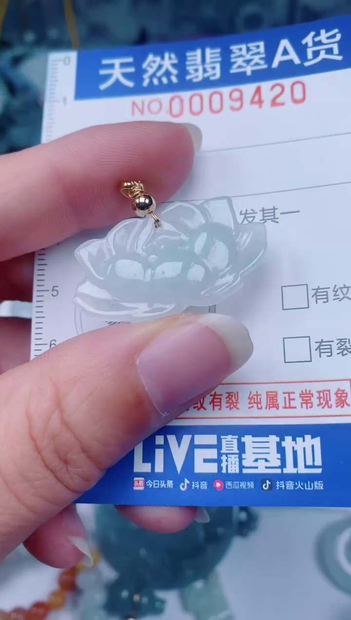 颈饰未镶嵌翡翠00009420
