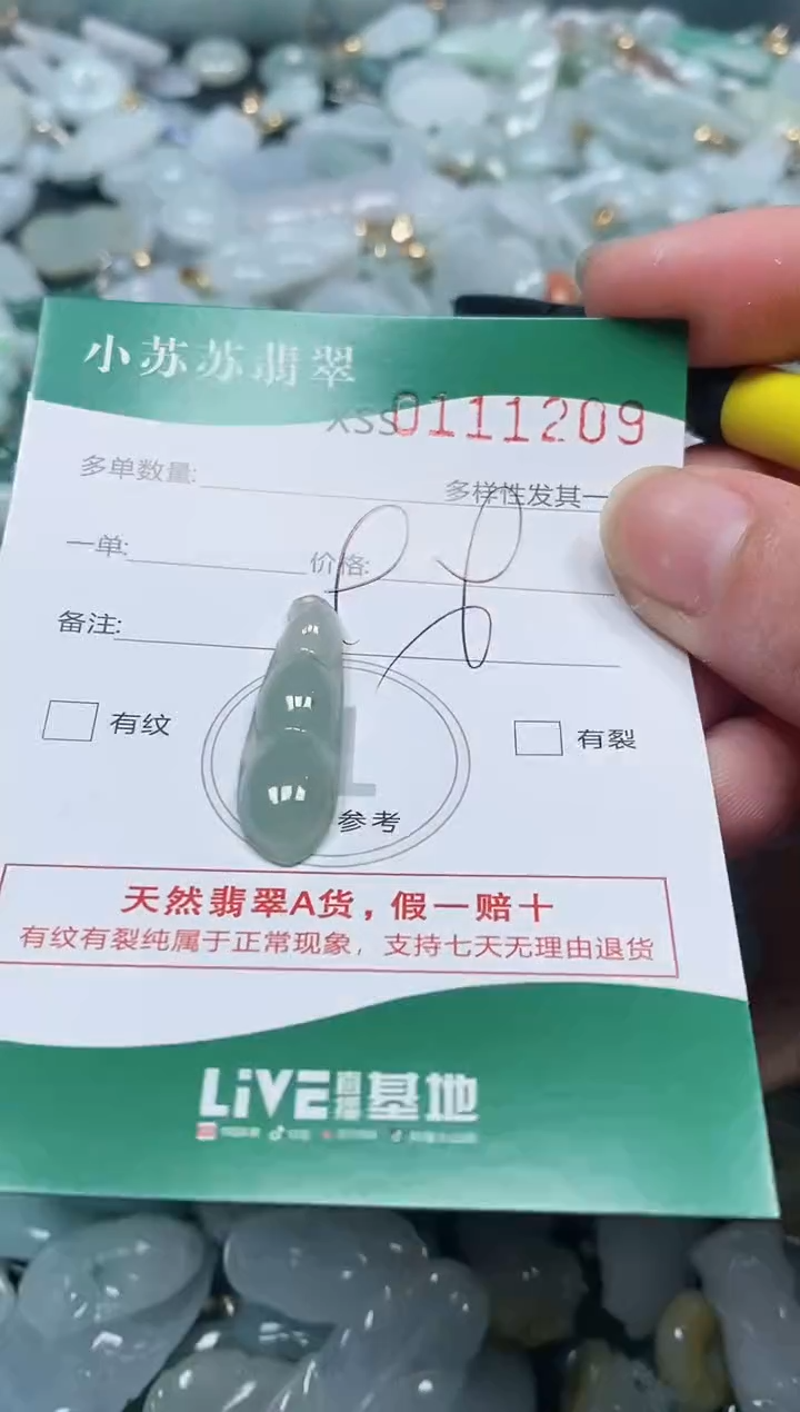 【闪购商品】翡翠颈饰未镶嵌闪购商品0111209