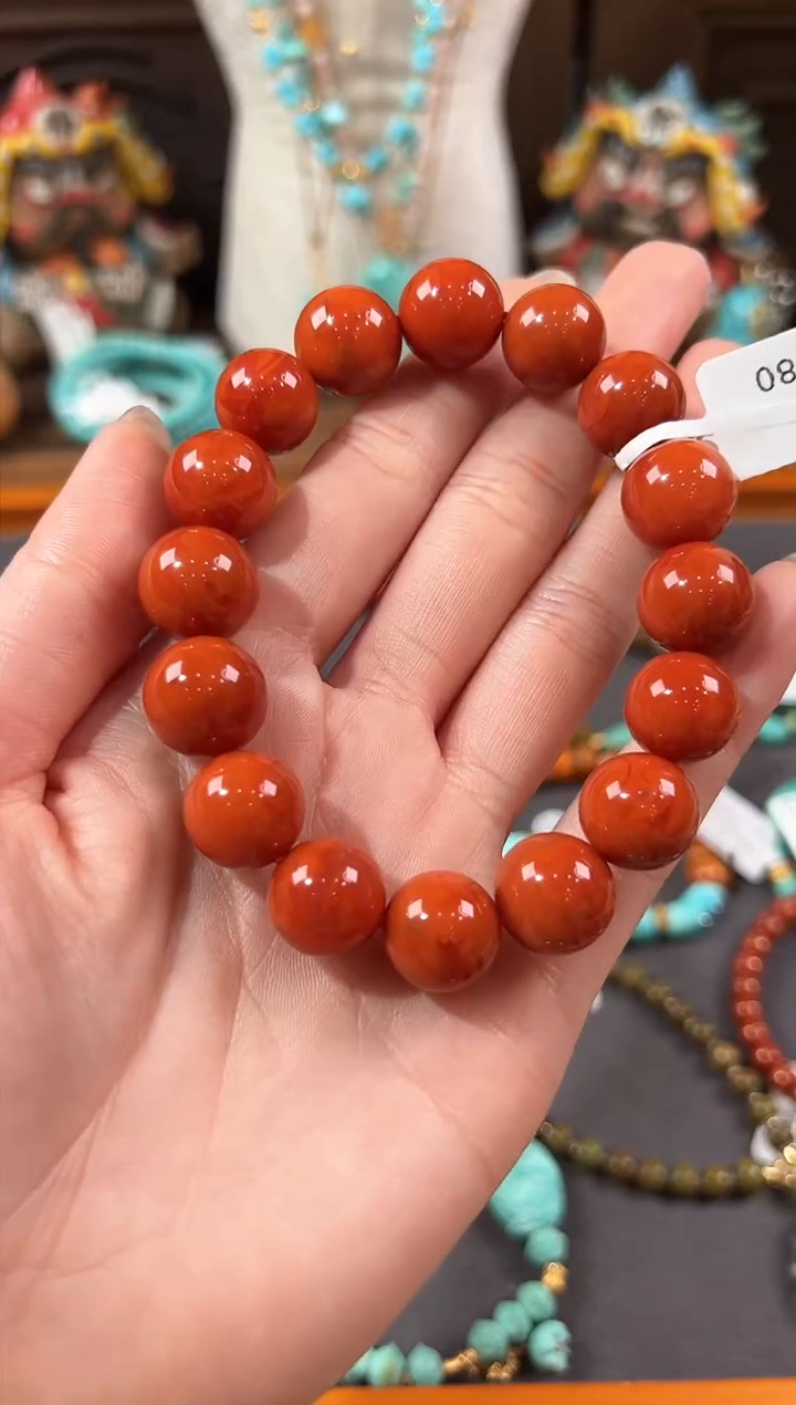 【闪购商品】南红玛瑙手链未镶嵌南红手链