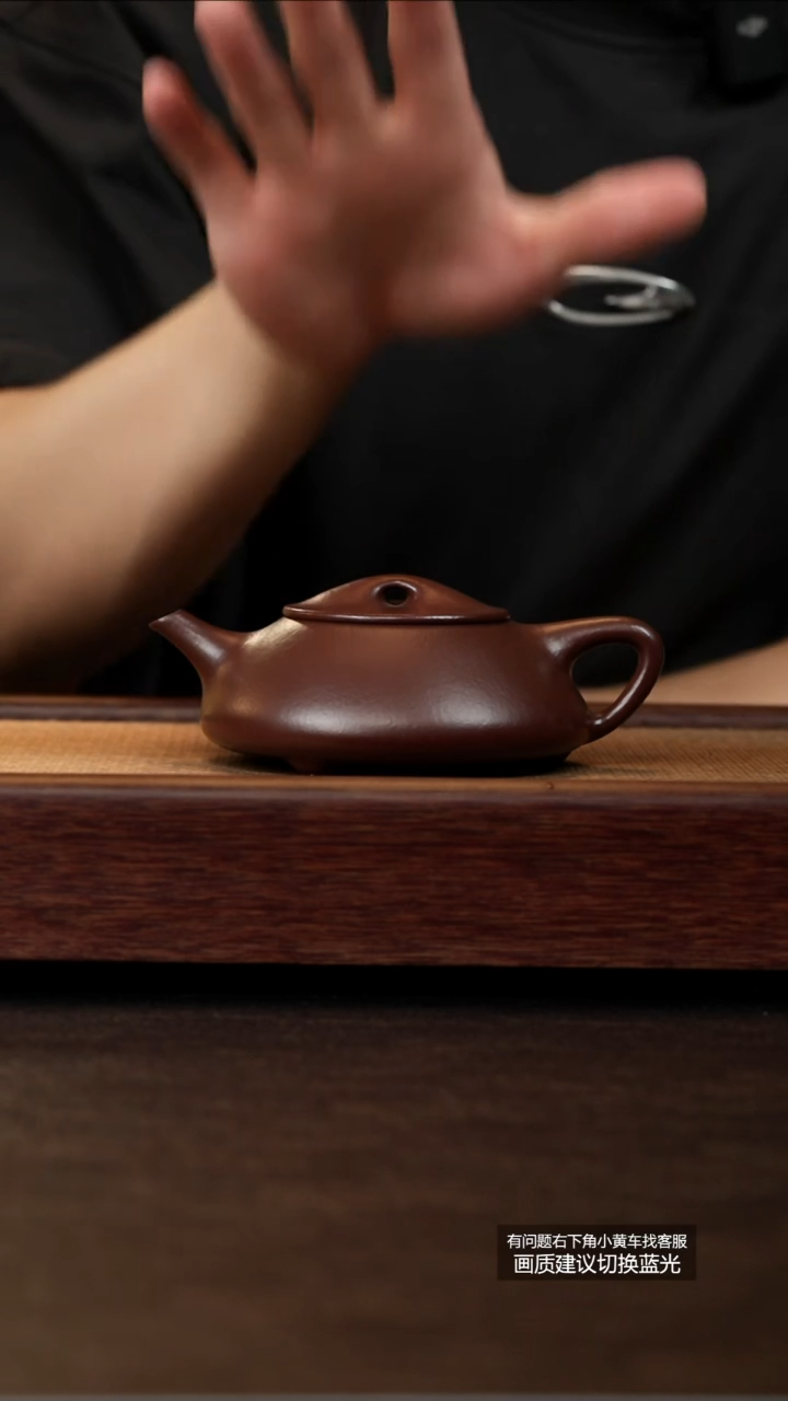 茶壶紫砂原矿紫朱泥光明石瓢