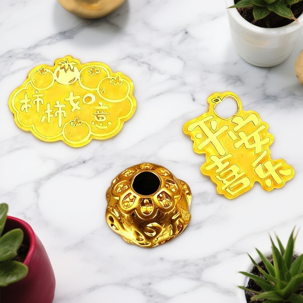 【双旦福利-珠珠】6mm 六字真言拍十送二招米纳福配手机贴送人送礼