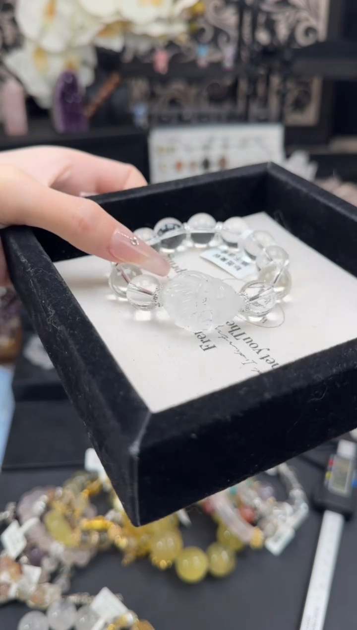 【闪购商品】水晶手链未镶嵌天然水晶 多样性发货